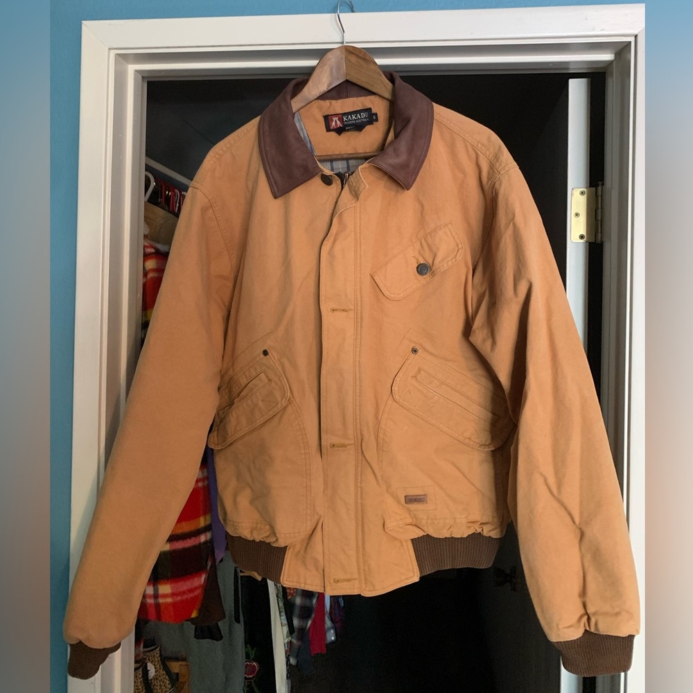 Working jacket/sturdy/heavy duty